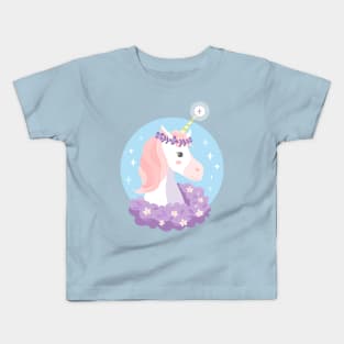 Unicorn horse Kids T-Shirt